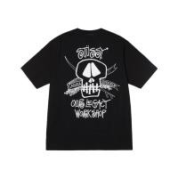 ราคา STUSSY x Our Legacy Work Shop เสื้อยืด Surf Skull - สีดํา (28833310503)