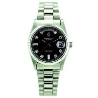 ราคา Sandoz นาฬิกา สายเหล็ก สีดำ SD89440SS04 (2801978525)