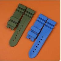 ราคา ➧ Band For Panerai SUBMERSIBLE PAM 441 359 Soft Silicone Rubber 24Mm 26Mm Men Strap Accessories W (24280102051)