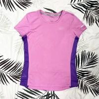 ราคา เสื้อกีฬามือสอง NIKE สีชมพู/ม่วง แท้ (25553913718)