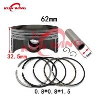 ราคา 62mm Big Bore Racing Piston Ring for Yamaha NMAX 155 N Max 155 Aerox TRICITY R15 NVX 155cc To 183cc (54355673867)