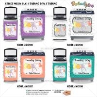 ราคา MESIN 1-TUBE และ 2-TUBE เครื่องซักผ้าพร้อม LAUNDRY MOTIF TODAY NAKED TOMORROW (57354875971)