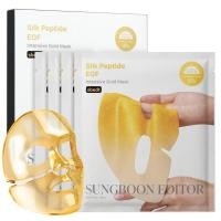 ราคา SUNGBOON EDITOR Silk Peptide EGF Intensive Gold Overnight Mask, Hydrating Mask for Glass Skin,31 Multi Peptides)+24K Gold&Collagen, สกินแคร์เกาหลี, 4ea | ของขวัญสําหรับ (29444534258)