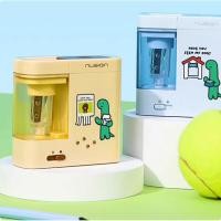 ราคา Deli NS071-Q Qiao โบราณไฟฟ้าป้องกันฝุ่นเครื่องเหลาดินสอมูลค่าสูงเครื่องเหลาดินสอแบบพกพา 8RXG (50707451959)