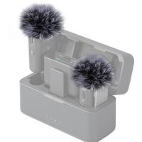ราคา DJI Mic Windscreen Furry Foam - DJI Wireless Mic Outdoor Microphone Cover Muff Pop Filter ลดเสียงรบกวน, Mic Covers for DJI Microphone Wireless (26682719367)