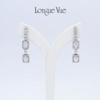 ราคา ต่างหูแฟชั่น Longue Vue (19255801070)