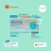 ราคา Acuvue Oasys 1Day for Astigmatism คอนแทคเลนส์รายวันสายตาสั้นและเอียง (1 Box : 15 Pairs) (3022150289)