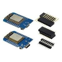 ราคา WeMos D1 Mini V4.00 TYPE-C Micro ESP8266 ESP-12F CH340G V2 โมดูล NodeMcu Lua WiFi Development Board 3.3V พร้อม Pin สําหรับ Arduino (43857878894)