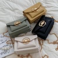 ราคา Gic_style-(G-347)กระเป๋าสะพายข้างงานหนังเรียบหรูหลากสี (M-347) (2895429514)