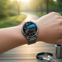 ราคา สมาร์ทวอทช์ 2026 GT5 Pro GPS NFC สําหรับผู้ชาย หน้าจอ AMOLED HD ติดตามอัตราการเต้นของหัวใจ (41828591662)