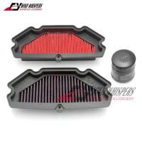ราคา Motorcycle Oil Filter Air Filter Intake Cleaner For Kawasaki NINJA 650 ER 6N/6F ER6N ER6F ER-6N ER- (47751846011)