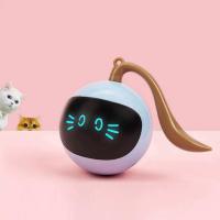 ราคา Electric Smart Cat Toys Automatic Rolling Cat Ball Toys Interactive for Cats Training Self-moving Kitten Toys for Indoor (29322418127)