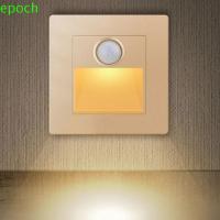 ราคา EPOCH 2 ชิ้น PIR Motion Sensor, โคมไฟทางเดินบันไดโคมไฟ LED โคมไฟติดผนัง, LED Step Light โคมไฟติดผนังขั้นตอนโคมไฟกลางคืนบันไดโคมไฟติดผนังกลางแจ้ง (47007734114)