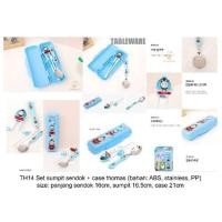 ราคา ORI KOREA SET CHOPSTICK SPOON CASE THOMAS - TH14 (27115247128)