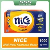 ราคา กระดาษเช็ดหน้า Nice Brand บรรจุ 360 ชิ้น Nice Tissue 1000 กรัม เนียนนุ่ม (28432809925)