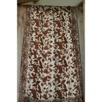 ราคา RATU BATIK QUEEN ผ้าพันคอผ้าบาติกผ้าไหมสีน้ําตาล 07 (29637913303)