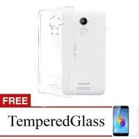 ราคา เคสสําหรับ CoolPad Fancy 3 - ใส + ฟรีกระจกนิรภัย - เคสนิ่มบางเฉียบ (43603798571)