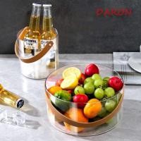 ราคา DARON ถังน้ําแข็ง,ตะกร้าเก็บผลไม้ใสพลาสติก,เครื่องทําความเย็นแชมเปญหนาแบบพกพาที่ยังไม่ครอบคลุมเครื่องดื่ม Chiller Bin เบียร์ไวน์ (51108360344)