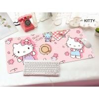 ราคา KITTY 2B แผ่นรอง คีย์บอร์ด รองคีย์บอร์ด keyboard ลาย KITTY 2B PINK คิตตี้ ชมพู ขนาด 30 x 70 cm แผ่นหนานุ่ม MANOPNEST (11832054298)