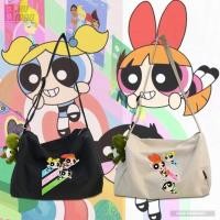 ราคา ❆- ❆Feitian Little Police Two-Dimensional Animation Peripheral Youth Campus Student FashionBag กระเป๋าสะพายผ้าใบช (23090266269)