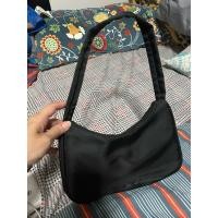 ราคา กระเป๋าสะพายไหล่ สีดำ ไนลอน (25018239529)