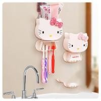 ราคา ที่แขวนแปรงสีฟัน​คิตตี้ ชุดใส่แปรงสีฟันคิตตี้​ ใส่ของใช้ในห้องน้ำคิตตี้​ มี2สี (9815572805)