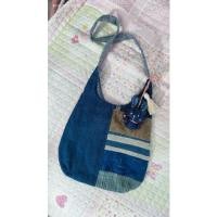 ราคา กระเป๋าผ้าย้อมคราม ผ้าครามสกลนคร ห้อยตุ๊กตา handmade ห้อยกระต่าย กระเป๋ารักษ์โลก ของขวัญ ถุงผ้าลดโลกร้อน ถุงผ้าย้อมคราม (23215721738)