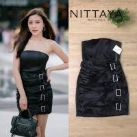 ราคา เดรสเกาะอกมือ1ป้ายNITTAYA Size M (9306048810)