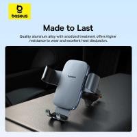 ราคา Baseus Car Air Vent Mount Stand For Iphone Samsung Metal Gravity Mobile Phone Holder (28504653726)