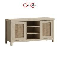 ราคา GlobalHouse DELICATO ชั้นวางทีวี รุ่น ECHO ขนาด 40x120x62.50 ซม. สีวอลนัทอ่อน สินค้าของแท้คุณภาพดี (26441525598)