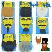 ราคา หนวดปลอม เคราปลอม สำหรับคอสเพล | หนวดแฟนซี หนวดลุง หนวดทหาร หนวดซานต้า เครายาว อุปกรณ์แต่งแฟนซี (49006431184)