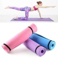 ราคา เสื่อโยคะ YOGA MAT ขนาดใหญ่ 183x61cm พร้อมถุงใส่เสื่อโยคะและสายรัดเสื่อโยคะ คุณภาพดี (5188536726)