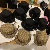 ราคา New Gucci canvas bucket hat with double G (4007018426)