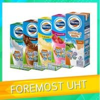 ราคา 5 รสชาติ นม โฟร์โมสต์ UHT รสจืด หวาน ช็อคโกแลต สตอเบอร์รี่ กล้วย 225 มล. , 180 มล. (26971868079)