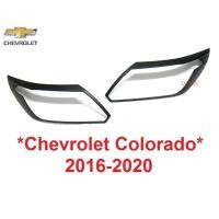 ราคา สีดำ ครอบไฟหน้า CHEVROLET COLORADO MY 2016 - 2020 ครอบไฟ เชฟโรเลต โคโลราโด้ เทรลเบลเซอร์ ไฟหน้า ฝาครอบหน้า Trailblazer (29778759003)