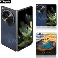 ราคา เคสโทรศัพท์ OPPO Find N3 ฝาหลัง Softcase หรูหราลายลิ้นจี่สําหรับ OPPO Find N3 Flip เคสกันกระแทกปลอก HP (56455960883)