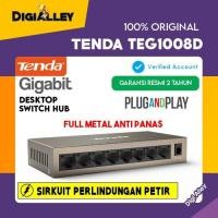 ราคา TENDA TEG1008D 8 พอร์ต Gigabit Ethernet Switch TEG 10008 D สวิตช์เต็นท์ (25193450971)