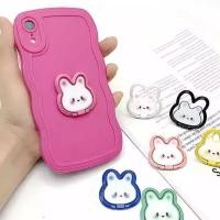 ราคา ใหม่น่ารักกระต่ายโทรศัพท์มือถือแหวนหัวเข็มขัดวงเล็บการ์ตูนกระต่ายสนับสนุนกรอบโลหะดึงแหวนหัวเข็มขัดกลับสติกเกอร์ (50557794743)