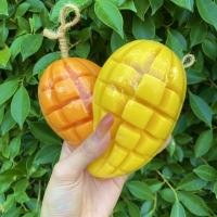 ราคา สบู่ผลไม้ มะม่วง สบู่แฮนด์เมด handmade กลิ่นหอมหวานมะม่วง สารสกัดจากน้ำมันธรรมชาติ (15915225941)