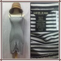 ราคา Guess เดรสเข้ารูป Made in Northern Islands เนื้อผ้าผสม เรย่อน โพลีเอสเตอร์ และ spandex เปอร์เซนต์ตามป้าย care ระบุ (913444187)