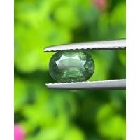 ราคา พลอย เขียวส่อง Green Sapphire 1.24 กะรัต (Cts.) (19271362841)