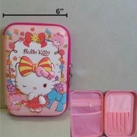 ราคา กล่องดินสอ EVA Smiggle 3D ลายด้านหน้านูนขึ้นมาค่ะ ลาย Kitty คิตตี้ ขนาด 6x8.5x1.5 นิ้ว (1387354629)