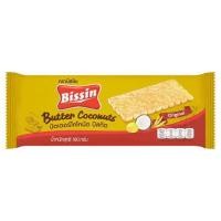 ราคา ยอดนิยม!! บิสชิน บัตเตอร์โคโคนัต บิสกิต 180กรัม Bissin Butter Coconut Biscuits 180 gm. (9900530235)