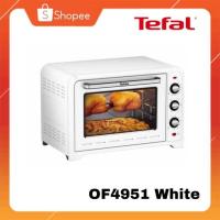 ราคา [ของแท้รับประกันศูนย์ 2 ปี] Tefal Oven Optimo เตาอบไฟฟ้า กำลัง 2,200 วัตต์ ความจุ 60 ลิตร สีดำ OF4958 หรือ สีขาว OF4951 (25886571204)