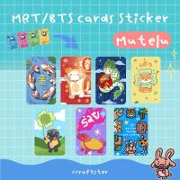 ราคา ccraftster - card sticker สติกเกอร์ติดบัตร สติ๊กเกอร์ สติ๊กเกอร์ติดบัตร bts mrt บัตรเครดิต สติกเกอร์สายมู (28621981946)