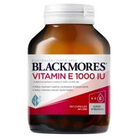 ราคา Blackmores Natural Vitamin E 1000IU 100 Softgels Protect Skin ออสเตรเลีย วิตามินอีธรรมชาติ ปกป้องผิว (20752867569)