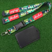 ราคา เชือกเส้นเล็กดอกไม้ AIRASIA ฟรี ID HOLDER (22968961985)