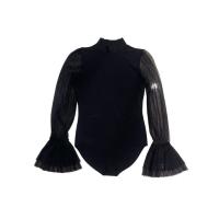 ราคา เสื้อเชิ้ตแขนยาวบอดี้สูทสีดำ Zara (43467295318)