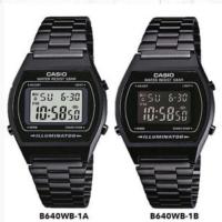 ราคา นาฬิกาCASIO DIGITAL รุ่น ฺB640WB-1A B640WB-1B สแตนเลสสีดำ (28260828209)