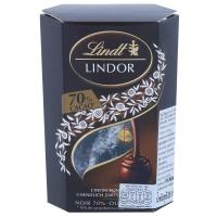 ราคา ลินด์ลินเดอร์ดาร์กช็อกโกแลค70เปอร์เซ็นต์ 200ก Lindt Lindor Dark Chocolate 70percent 200g [8003340094052 ] (55455820263)
